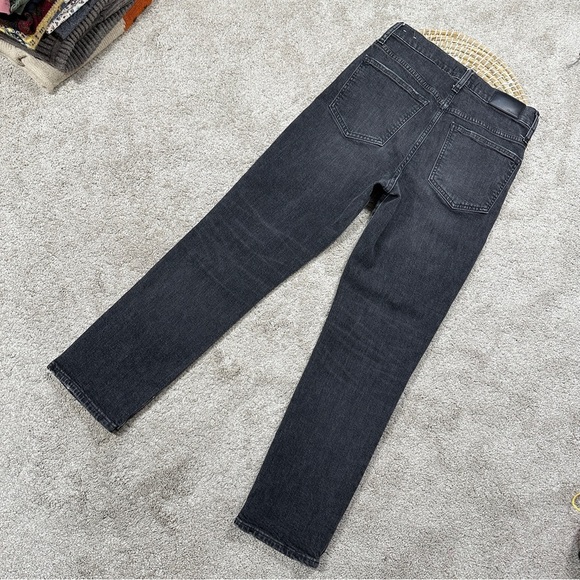 Madewell The Perfect Vintage Jean High Rise Tapered Leg in Sumner Wash Black 26 - Picture 7 of 16